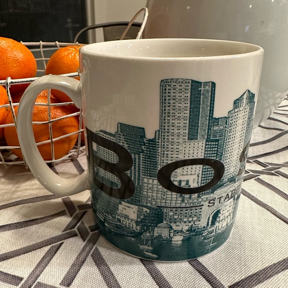 Starbucks Boston Skyline Series One Mug